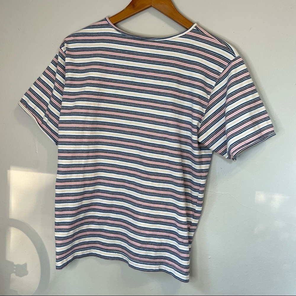 pink/blue striped t shirt - Picture 5 of 5